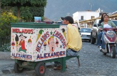 Guatemalans love ice cream. Well, at least in Antigua they do....