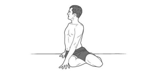 seated twist 300x162 Yoga for Long Travel
