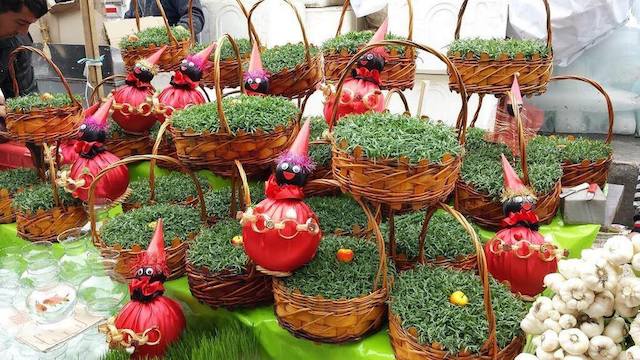 Nowruz market in Tajrish_