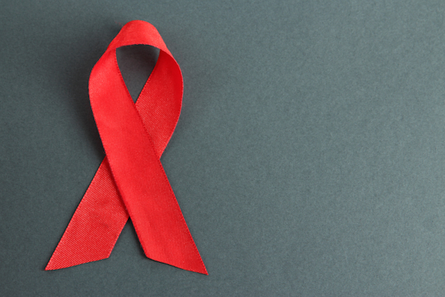 HIV:AIDS ribbon