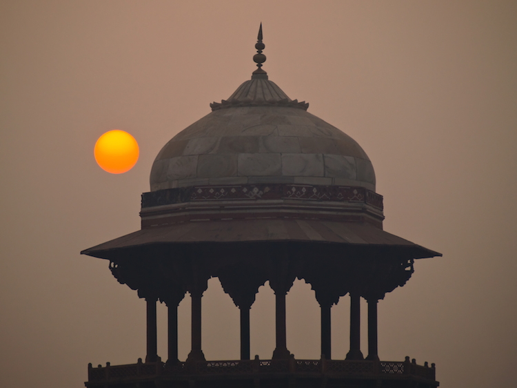 delhi at sunrise