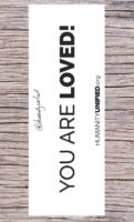 You are loved bookmark