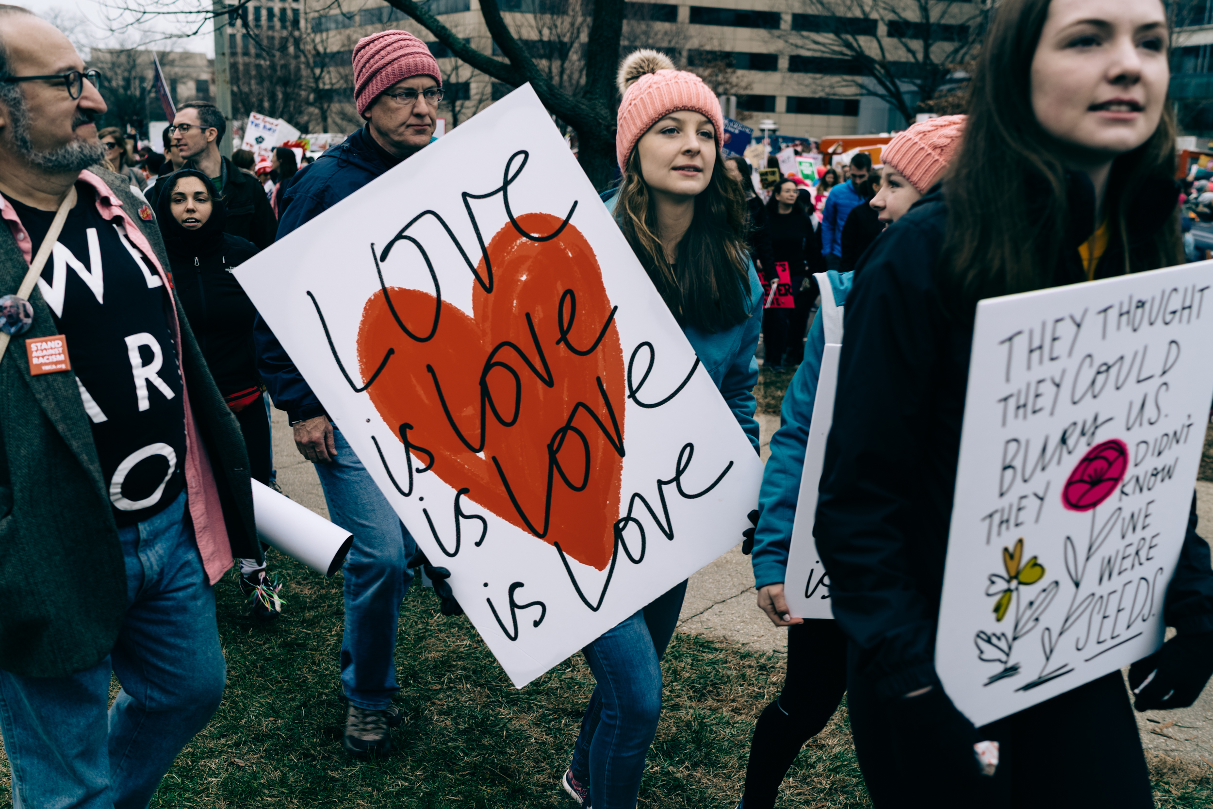 love is love - women's march