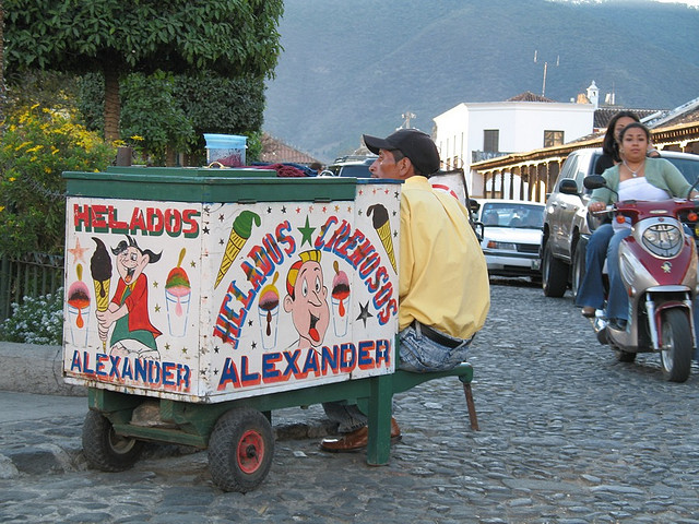 local in antigua, guatemala