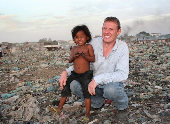 Scott Neesen in Phnom Penh - Cambodian Children's Fund