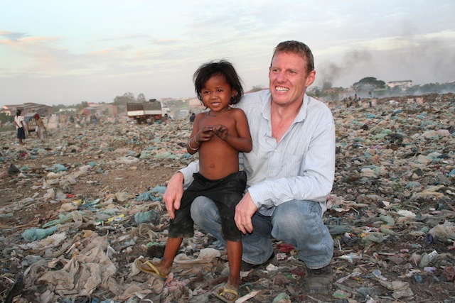 Scott Neesen in Phnom Penh - Cambodian Children's Fund