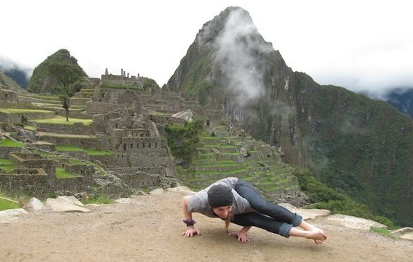 Christa at Machu Picchu
