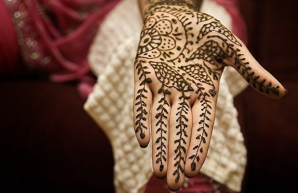 Indian wedding henna