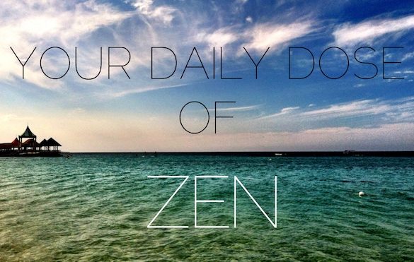 daily dose of zen