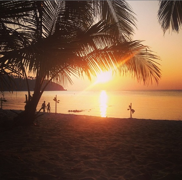 sunset ko chang