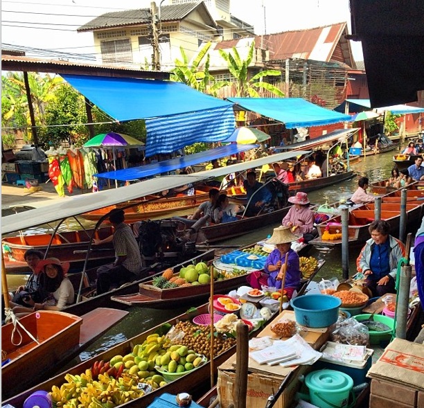 bangkok floating market