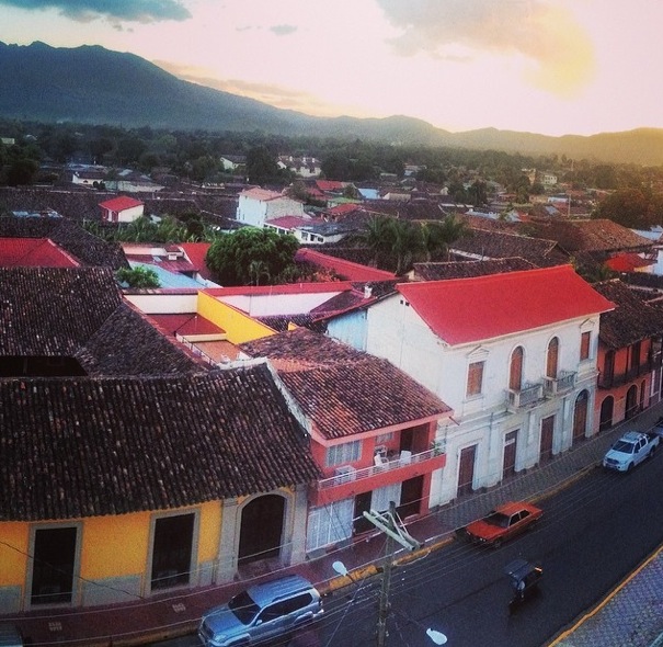 Multi-colored homes of Granada