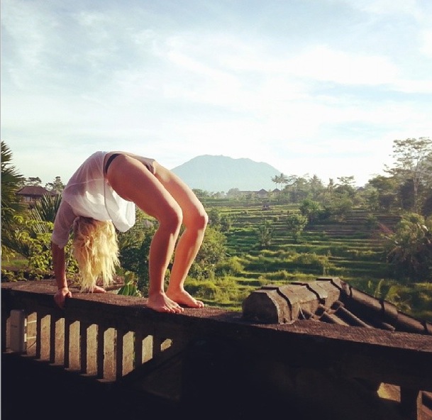 yoga in bali