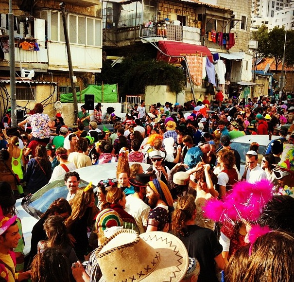 Purim celebrations jeruselum