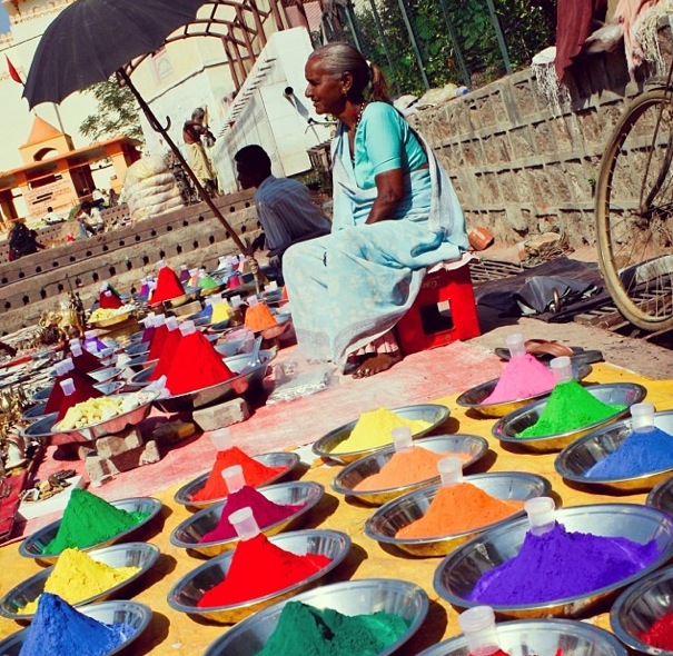 Holi celebration