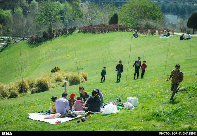 Picnic in a Tehran garden_Photo by Borna Ghasemi