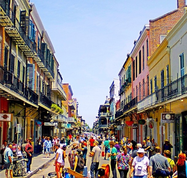 view of the French Quarter