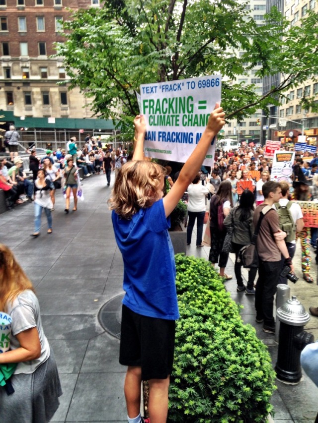 nyc climate march