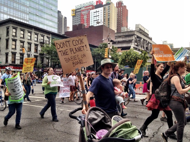 nyc climate march 