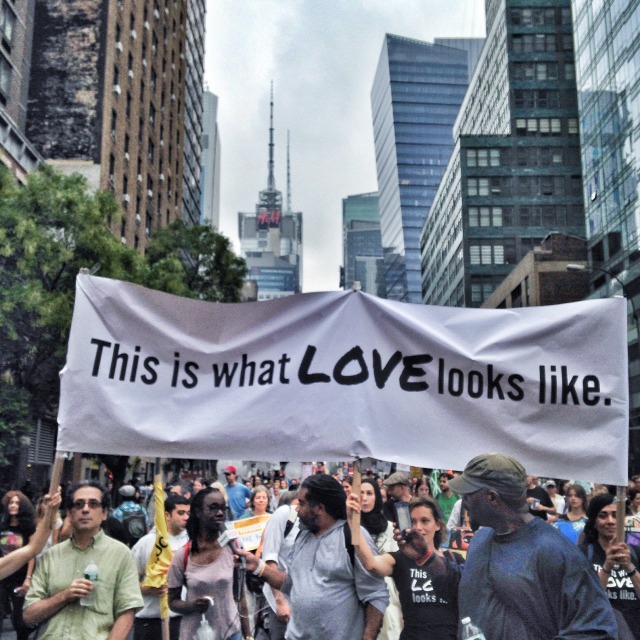nyc peoples climate march love