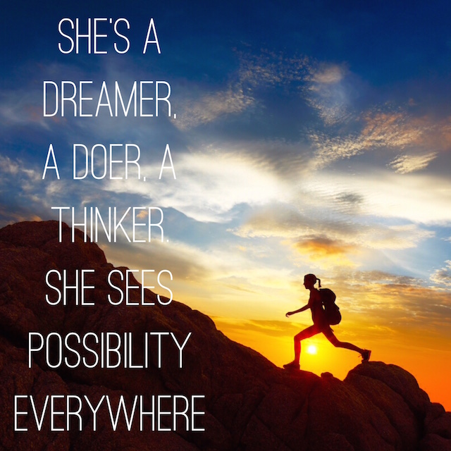 She's a dreamer quote