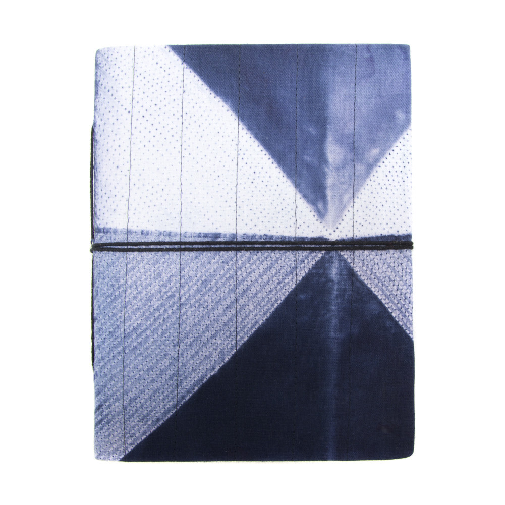 Large Geo Dyed Journal, $24 USD - Made by artisans in India from hand-dyed cotton.