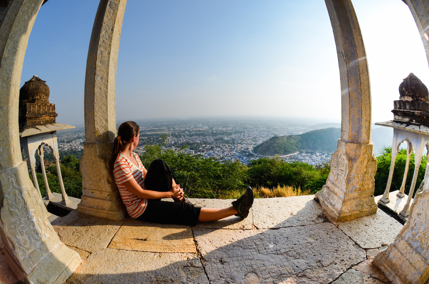 traveling through india