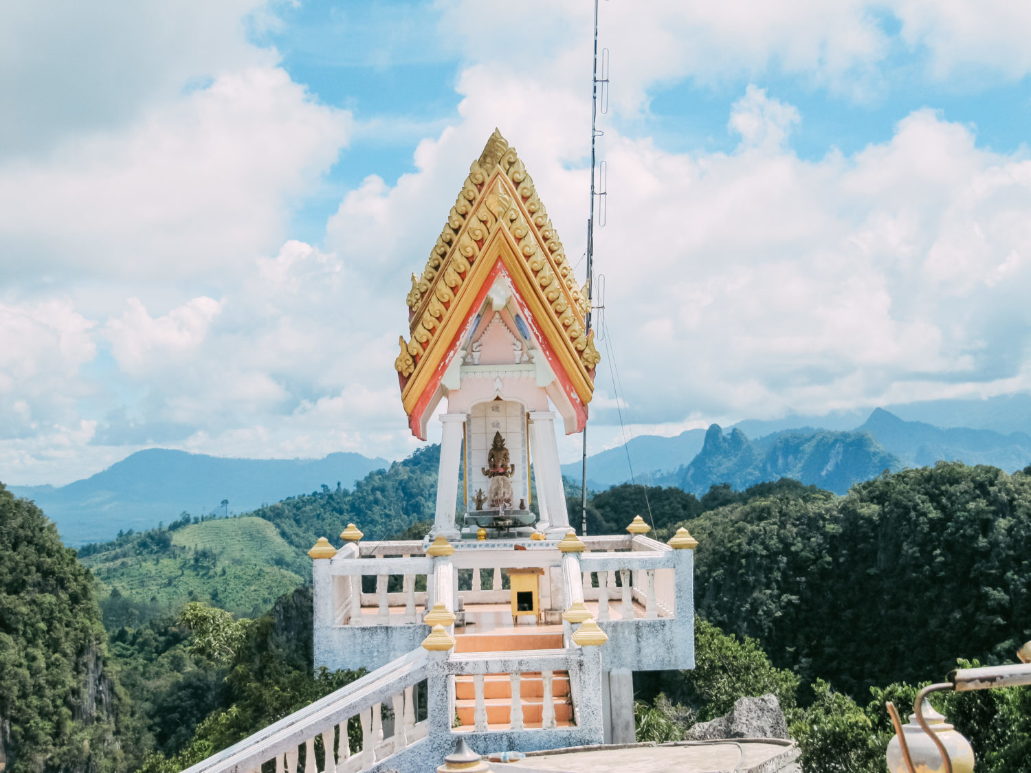 View from top of Tiger Cave Temple